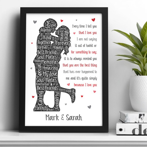 Personalised love you gifts - i,