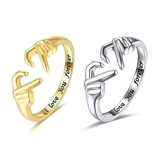 Daughter hug ring - to,