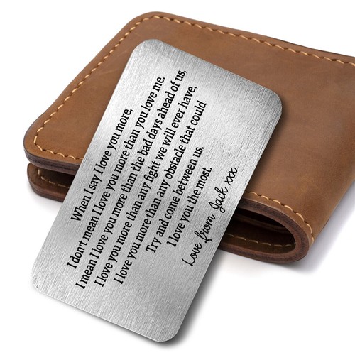 Personalised when say love - i, i