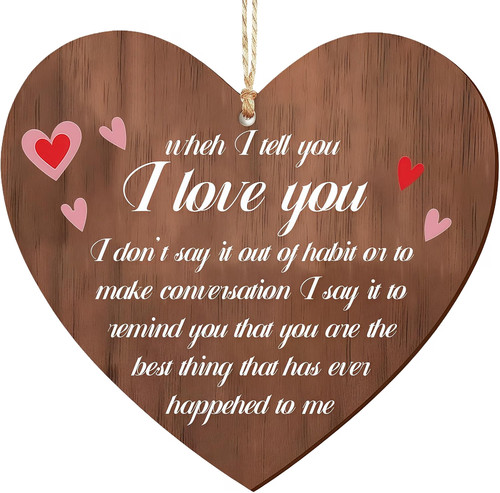 Love you plaque - plaque,, i