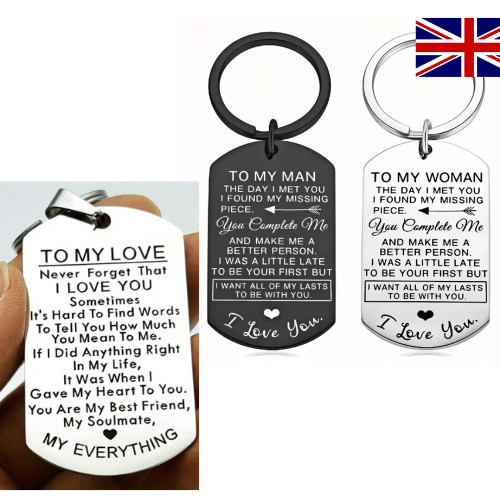 Love you keyring - keyring, couple
