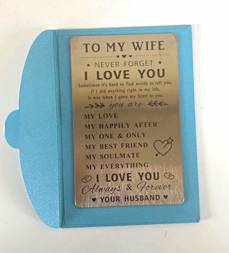 Wife love you always - my,